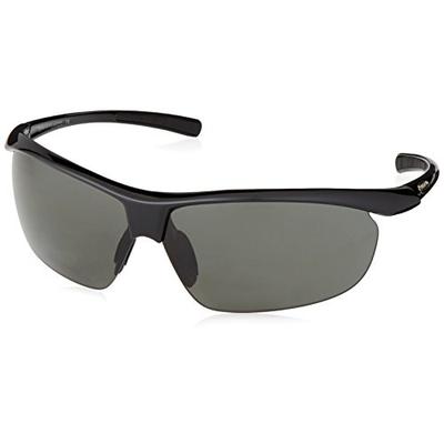 Suncloud Zephyr +2.50 Polarized Reader Sunglasses, Black Frame, Gray Polycarbonate Lenses