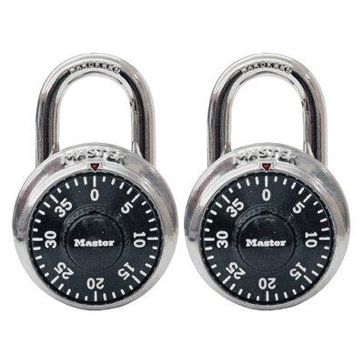 Master Lock Company Combination Padlocks (Pack of 2) 1500T