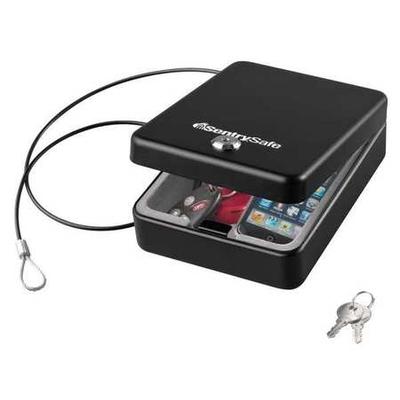 SENTRY SAFE P005K Portable Safe,0.05 cu ft,Black
