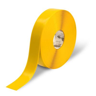 Mighty Line 2 in. Safety Floor Tape in Yellow 100 ft. Roll