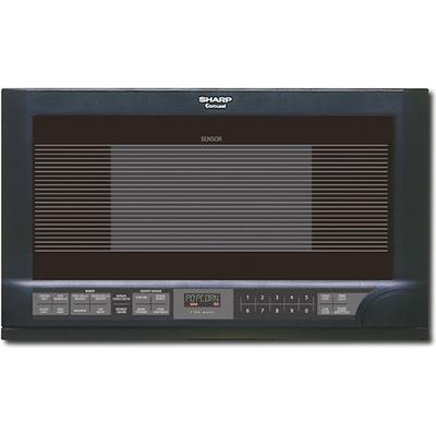 Sharp 1.5 Cu. Ft. Over-the-Counter Microwave - Black - R-1210
