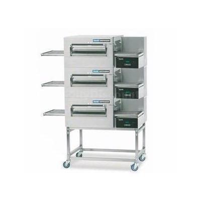 Lincoln 1180-3E 56 Triple Stack Conveyor Oven Package Electric Digital 30kW