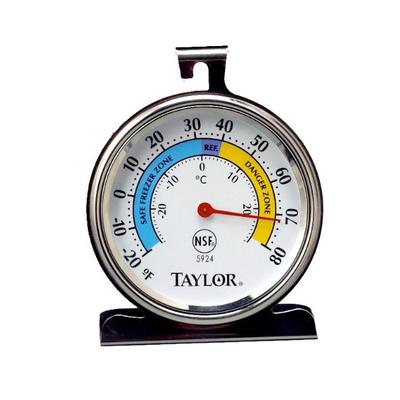Taylor Food Service Classic Series Freezer-Refrigerator Thermometer, Large Dial
