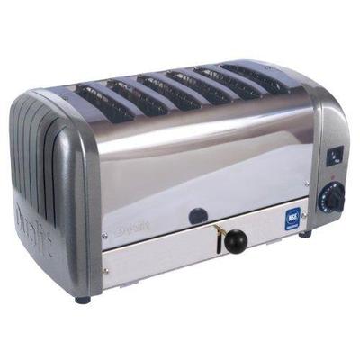 Cadco 6-Slot Toaster, 220-Volt