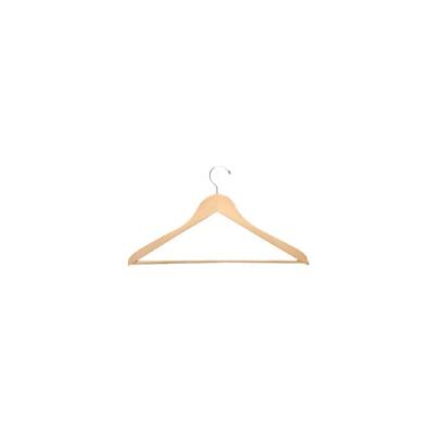 24-Pack Wood Hangers - Natural