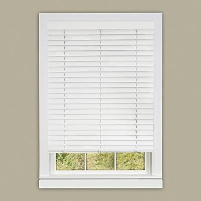 Achim Home Furnishings Cordless GII Luna 2" Vinyl Venetian Blind, 36" x 64", White