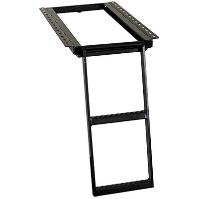 Buyers Products 5232000 Black 2-Rung Retractable Truck Step