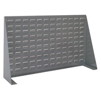 Akro-Mils 98636 Louvered Steel Panel Bench Rack for mounting AkroBins, 36-Inch Length by 20-Inch Hei