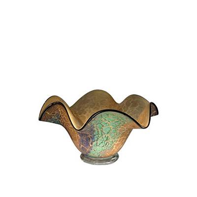 Dale Tiffany Spotted Ruffle Bowl