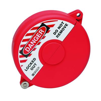 Brady Medium Gate Valve Lockout (Locks Out Valve Handles from 5 in.-6 1/2 in. Diameter)