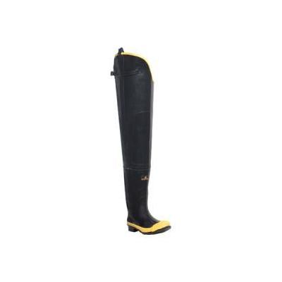 LaCrosse Industrial Shoes 32" Economy Hip Boot ST - Black/Yellow - Men's