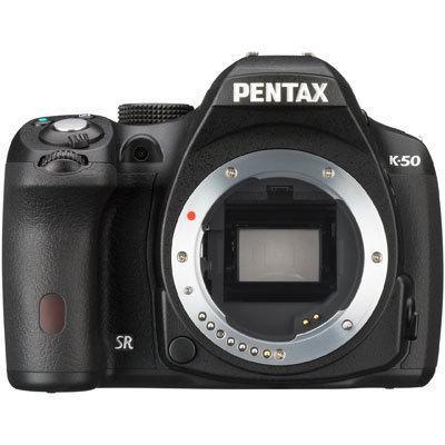 Pentax K-50 Black SLR Digital Camera (16.3 MP, SD/SDHC/SDXC Card Slot)