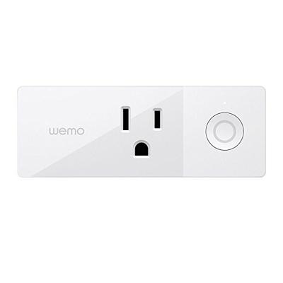 Wemo Mini Smart Plug, Wi-Fi Enabled, Works with Amazon Alexa