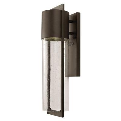 Hinkley 1324KZ Transitional One Light Wall Mount from Shelter collection in Bronze/Darkfinish,