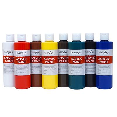 Handy Art® 8 Color - 8 Ounce Primary Acrylic Paint Set Assorted