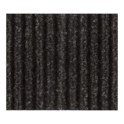 NoTrax Heritage Rib Floor Matting - 4ft. x 6ft, Charcoal, Model# 117S0046CH