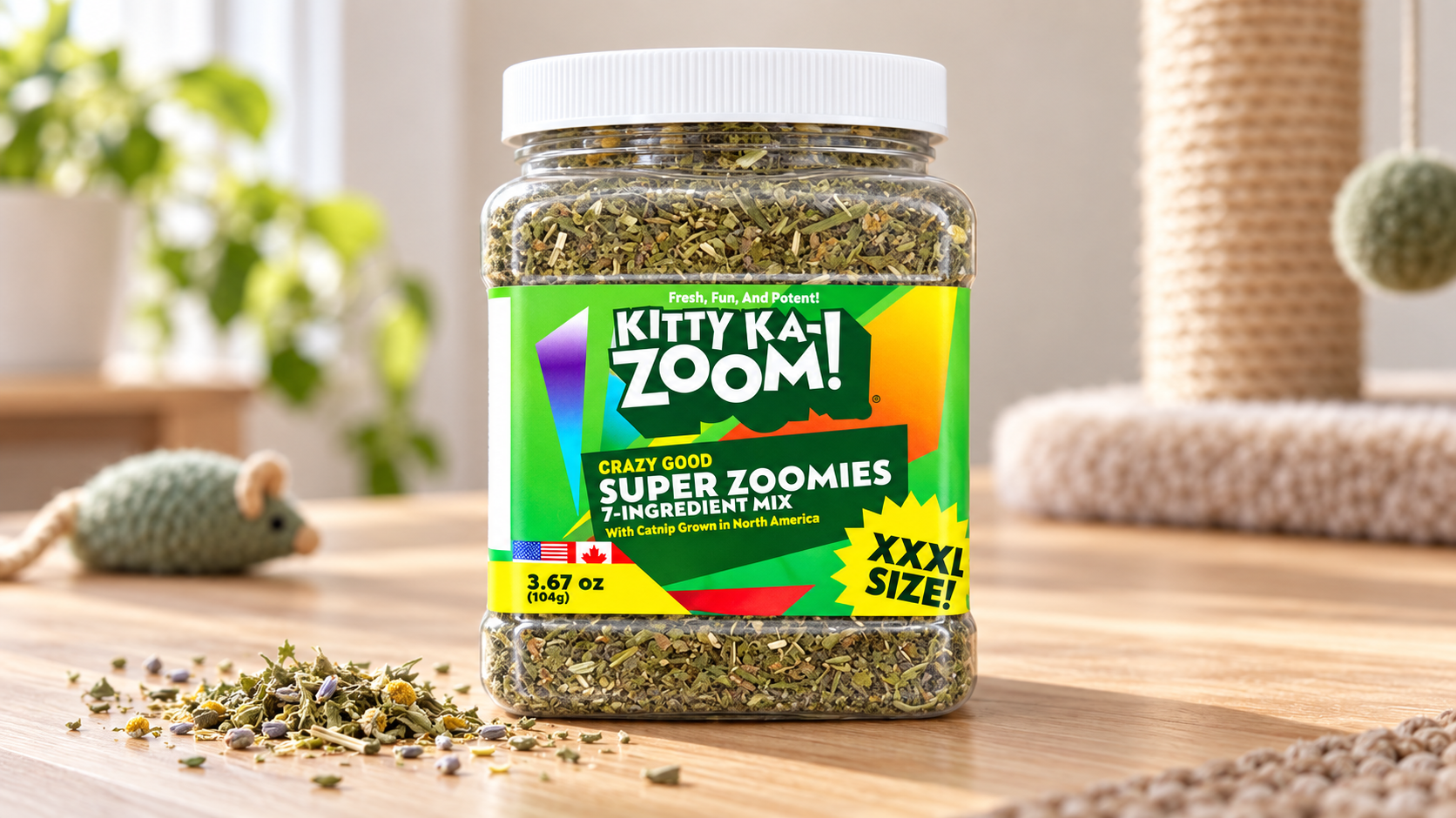Why Catnip and Silvervine Are Combined in Kitty Ka-Zoom Super Zoomies