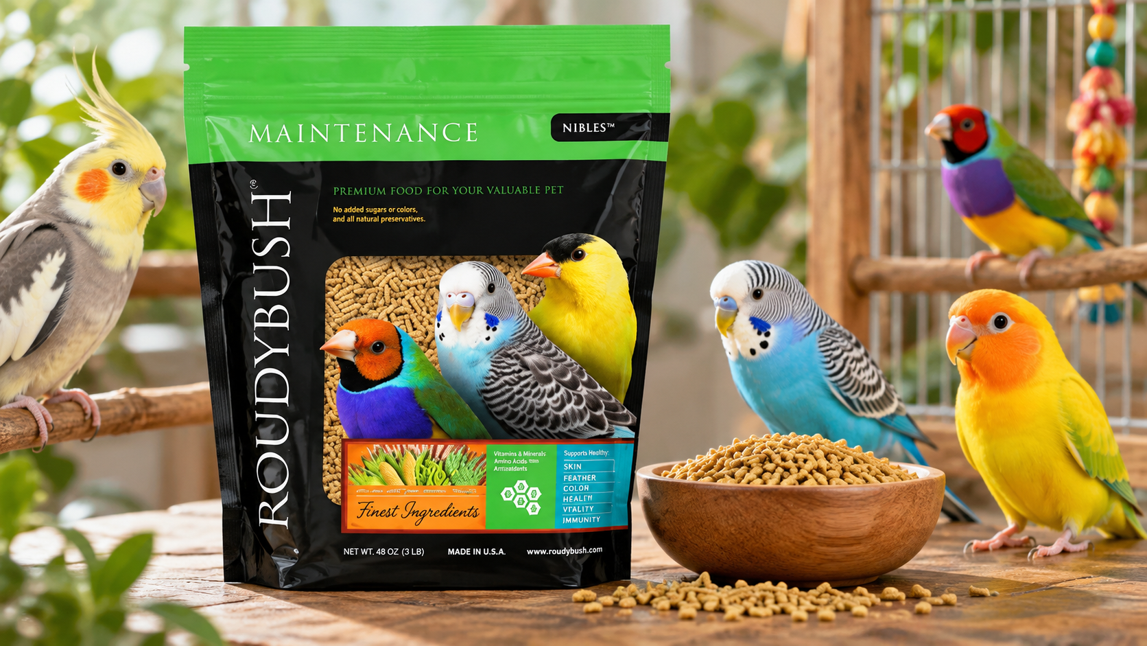 What Makes Roudybush Daily Maintenance Nibles Bird Food Worth Trying?