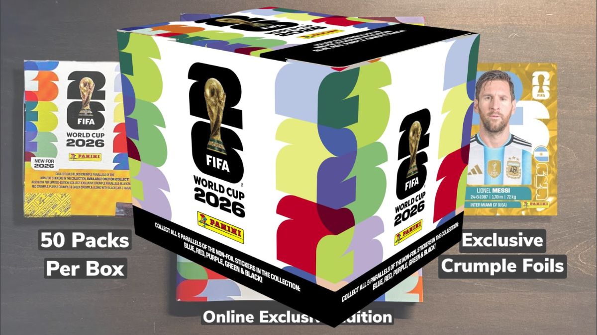 The Collector Craze Behind the 2026 Panini FIFA World Cup Sticker Release