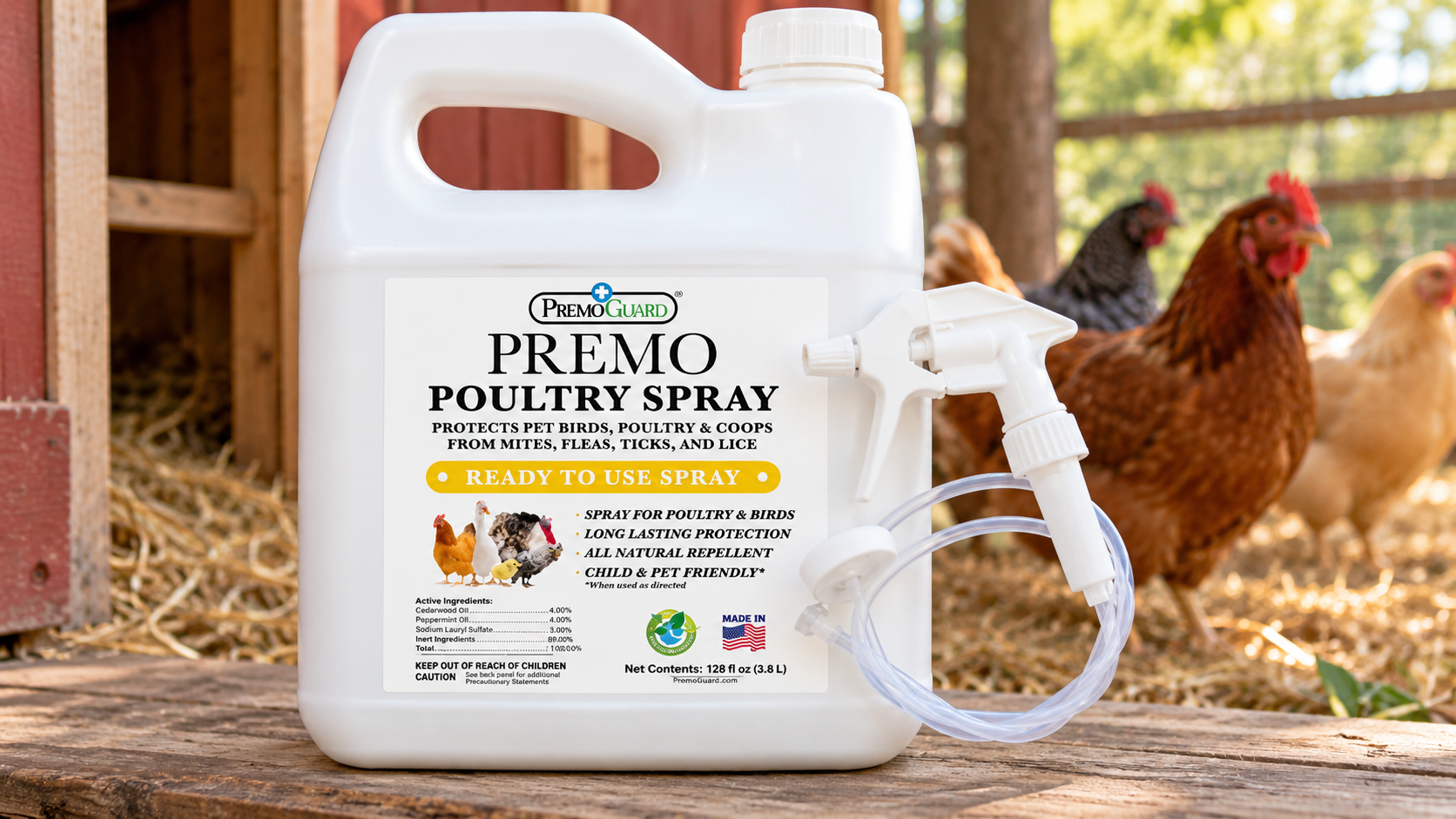 What Backyard Chicken Owners Should Know About Premo Guard Poultry Spray