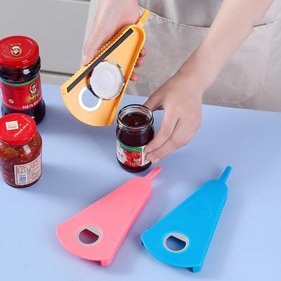 Can Opener 5 In 1 Multi Function Jar Opener Twist Off Lid Quick Opening Cooking Everyday Use Bottle Opener Kitchen Accessories